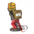 JAMAICAN MAN ASHTRAY 18" LARGE 1CT